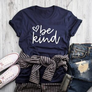 Be Kind Heart T-shirt Scripture Women