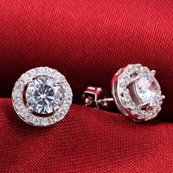 Luxury 925 Sterling Silver Earrings - Image 3