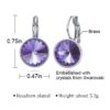 Earrings Embellished with Crystals from Swarovski - Image 4