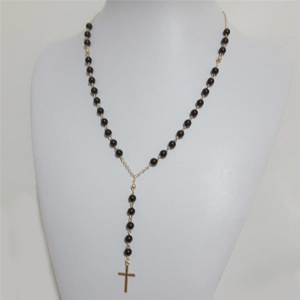 Christian  Handmade Necklace Rosary - Image 3