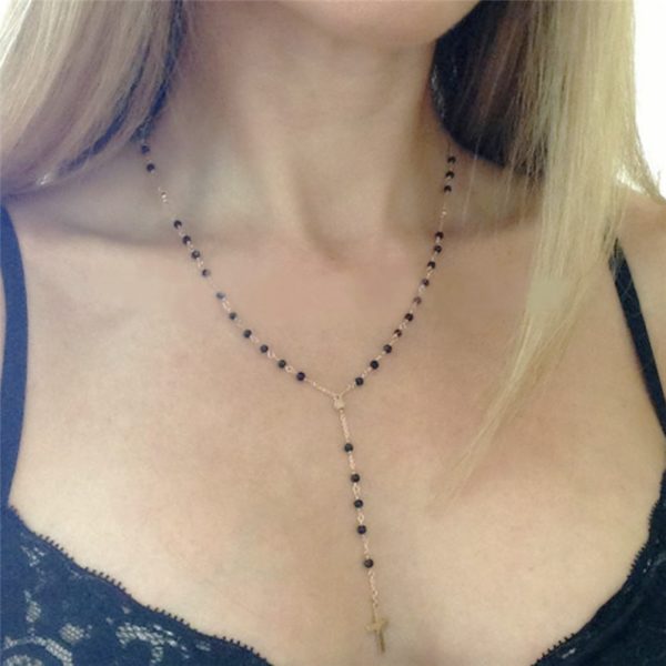 Christian  Handmade Necklace Rosary - Image 5