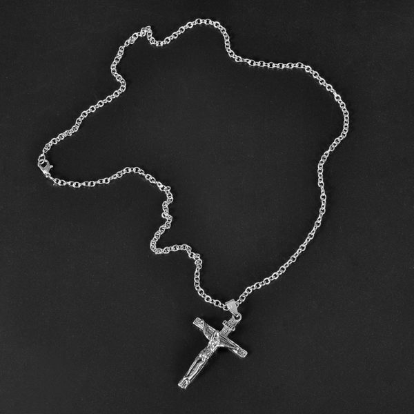 Christian Pendant Necklace Men Fashion - Image 5