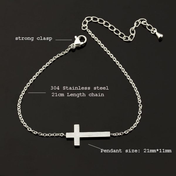 Crucifix Bracelets for Women - Image 2