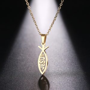 Jesus Fish Necklace