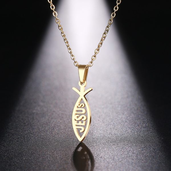 Jesus Fish Necklace