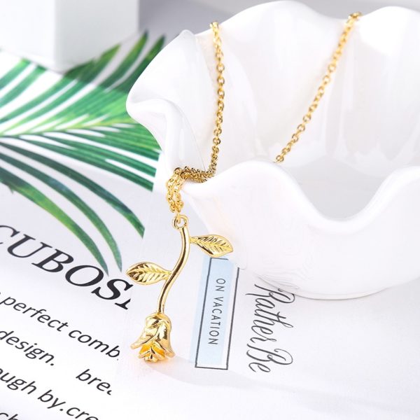 Collier Pink Gold Necklace - Image 3