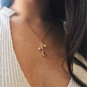 Collier Pink Gold Necklace