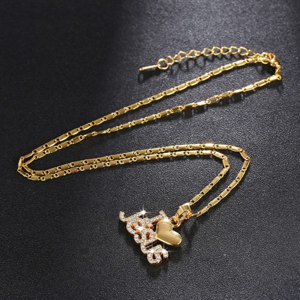 Fashion I Love Jesus pendant necklace for women - Image 5