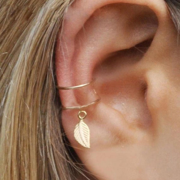 2020 Fashion Gold Color Ear Cuffs - Image 2