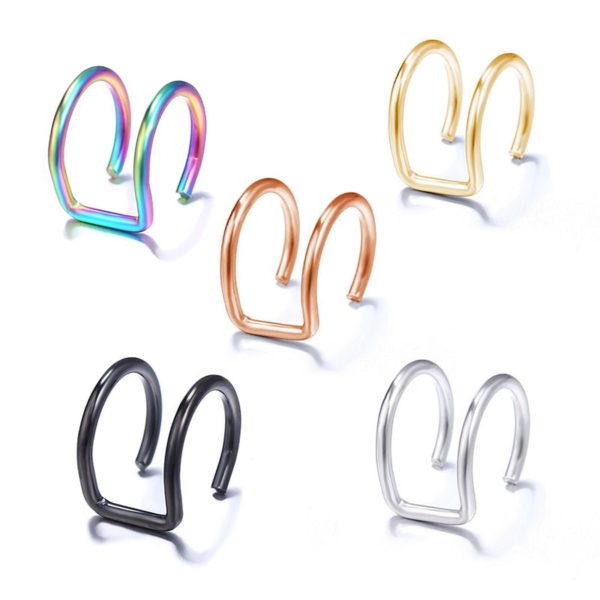 2020 Fashion Gold Color Ear Cuffs - Image 5