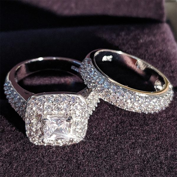 Luxury 925 Sterling Silver Ring