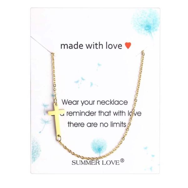 Fashion Cross Pendant Necklace - Image 4