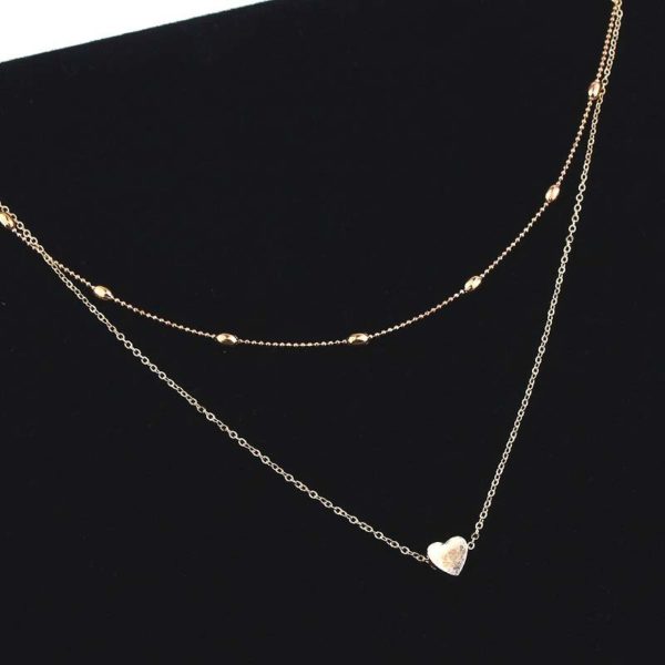 Small heart choker Necklace - Image 3