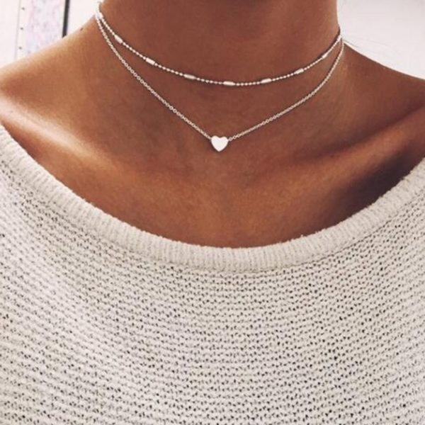 Small heart choker Necklace