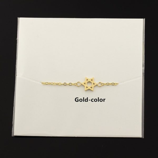 Vintage Star Of David Charm Bracelet - Image 3