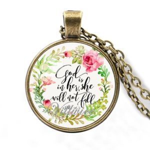bible verse necklace