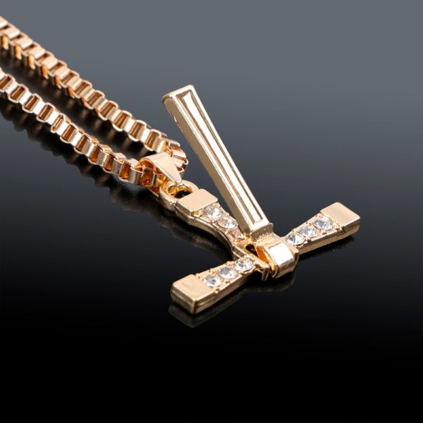 Christian Cross Alloy NecklaceCar Pendant - Image 3