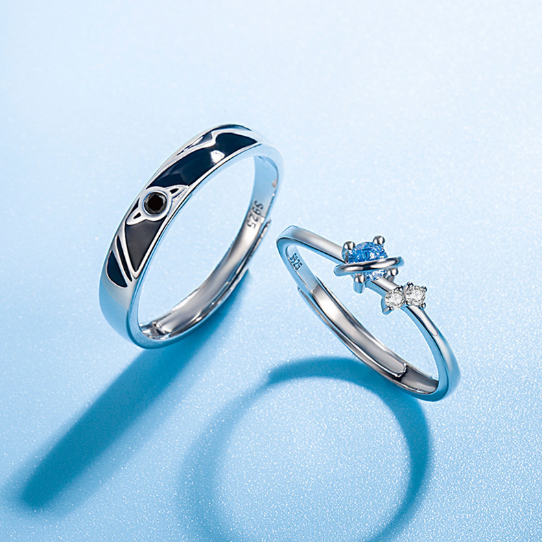 Dream Planet Couple Rings Fashion Rings Men And