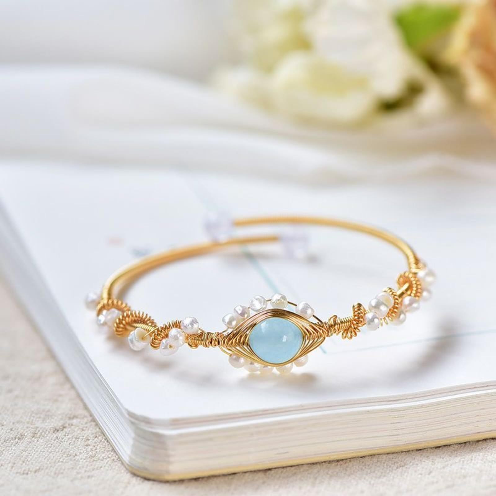 Pearl Bracelets Gold Plating Pearl Bracelet Gold