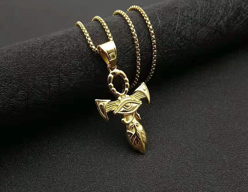 Cross Necklace Stainless Steel Pendant Necklace